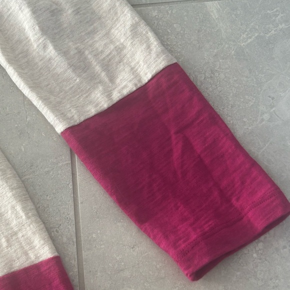 NWT Banana Republic Women’s Shoulder Zip Color Block Long Sleeve Shirt - Picture 6 of 7